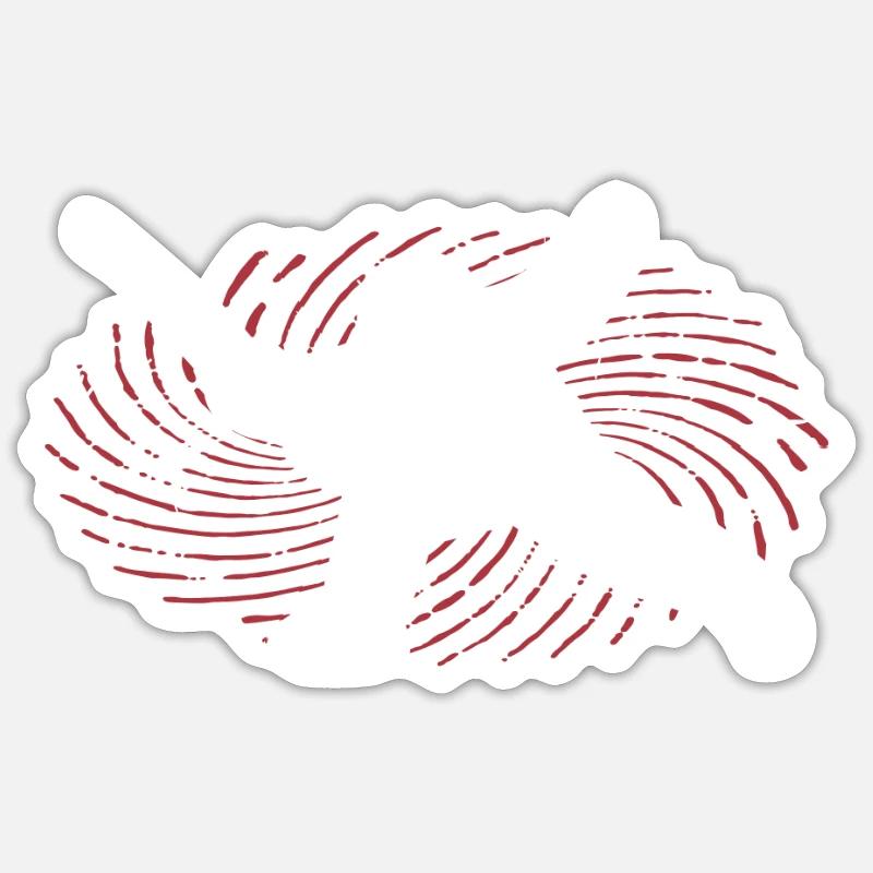 Fechten Sticker Größe S (10 x 10 cm)