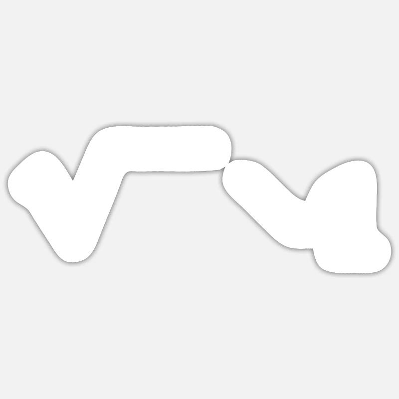 mathématicien Sticker taille S (10 x 10 cm)