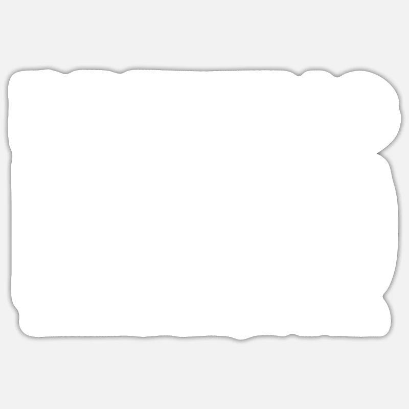 Drifting Dad - Sticker taille S (10 x 10 cm) - blanc mat