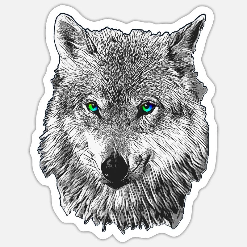 Sticker Größe S (10 x 10 cm) - 