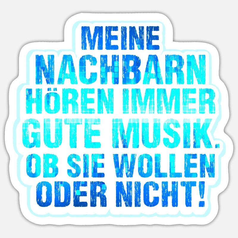 Rave Techno Disco EDM und Hardstyle Dj Designs Sticker Größe S (10 x 10 cm)