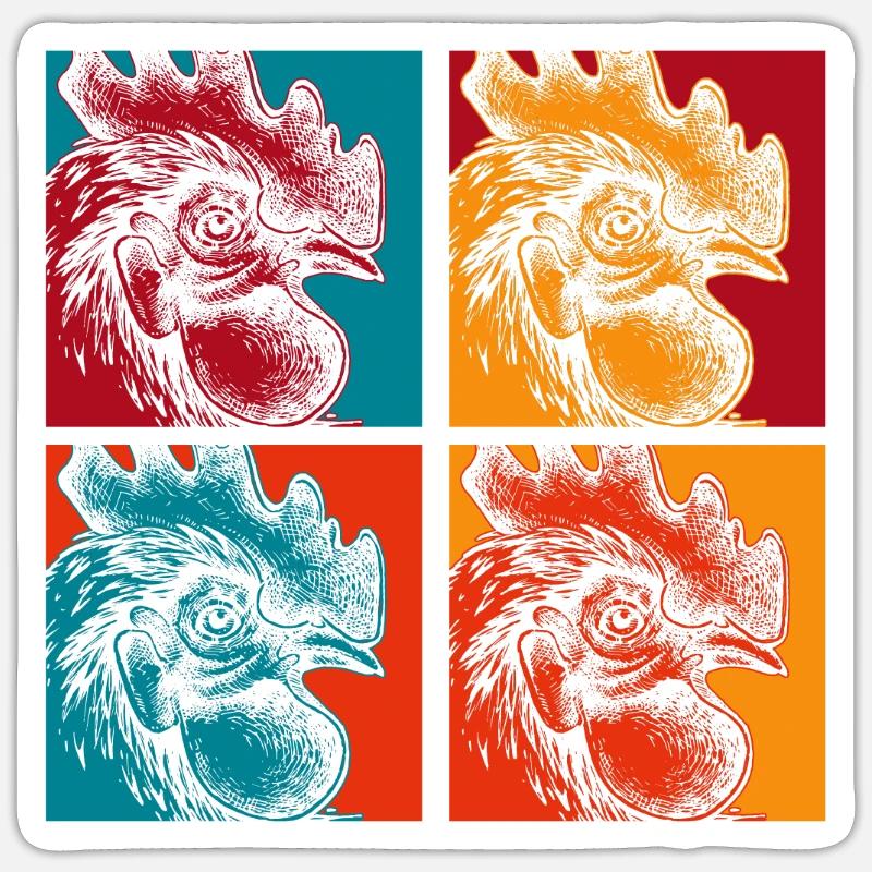 Sticker Größe S (10 x 10 cm) - 