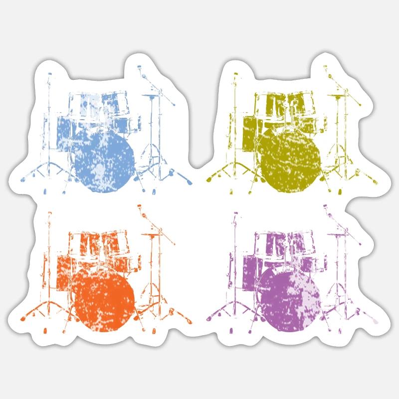 Sticker taille S (10 x 10 cm) - 