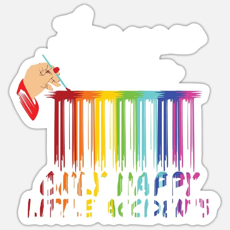Sticker Größe S (10 x 10 cm) - 