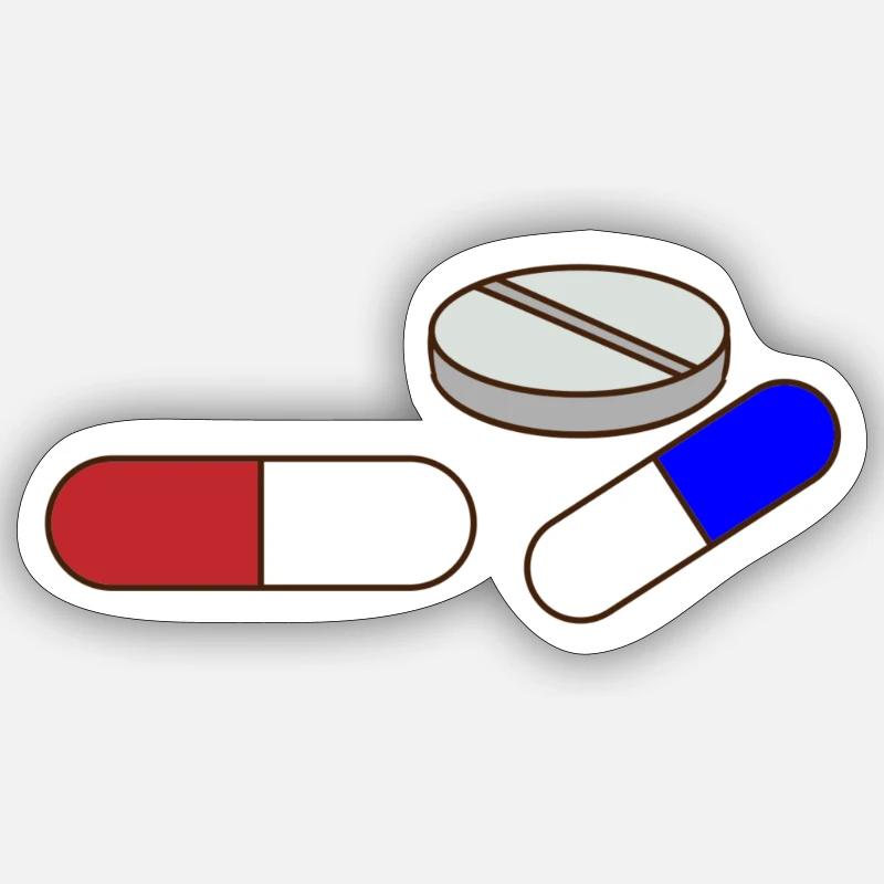 tablet Sticker size S (10 x 10 cm)
