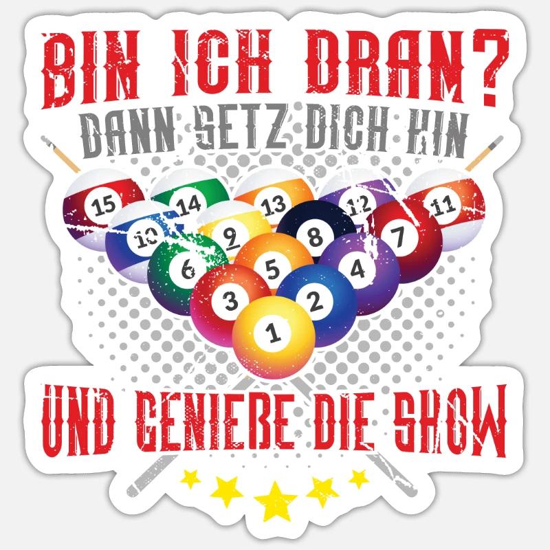 Sticker Größe S (10 x 10 cm) - 