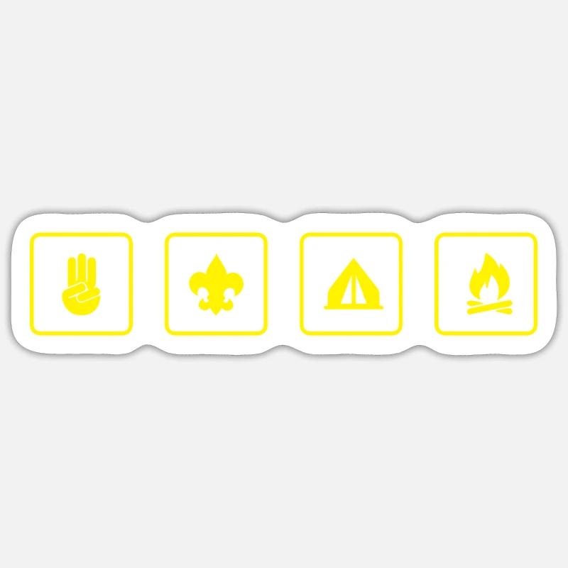 Sticker Größe S (10 x 10 cm) - 