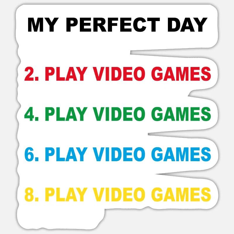 Lustiges Programmierer Computer Gamer Geschenk Sticker Größe S (10 x 10 cm)