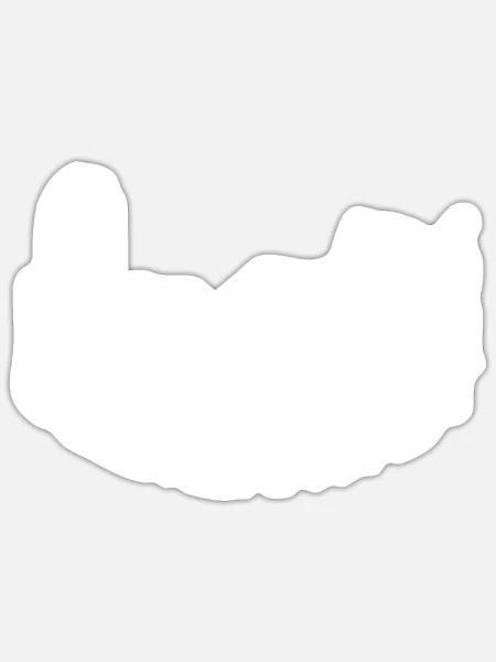 Delmenhorst - Meine Stadt - - Heimat - Sticker Größe S (10 x 10 cm) - Mattweiß