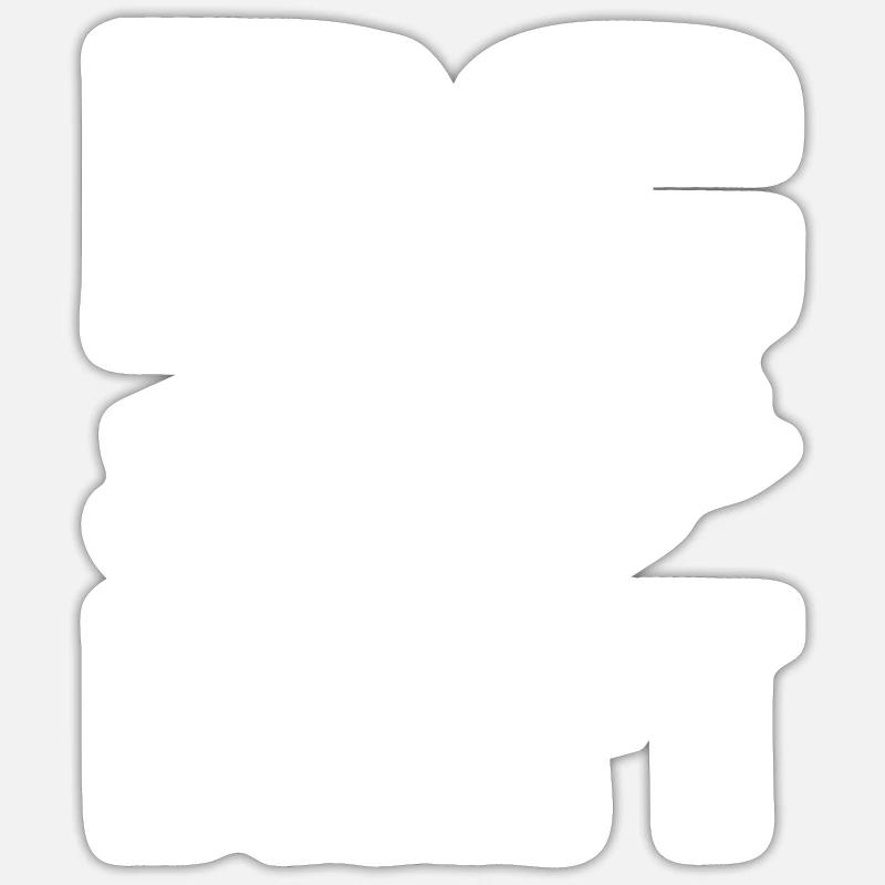 RC - drift - Sticker size S (10 x 10 cm) - white matte
