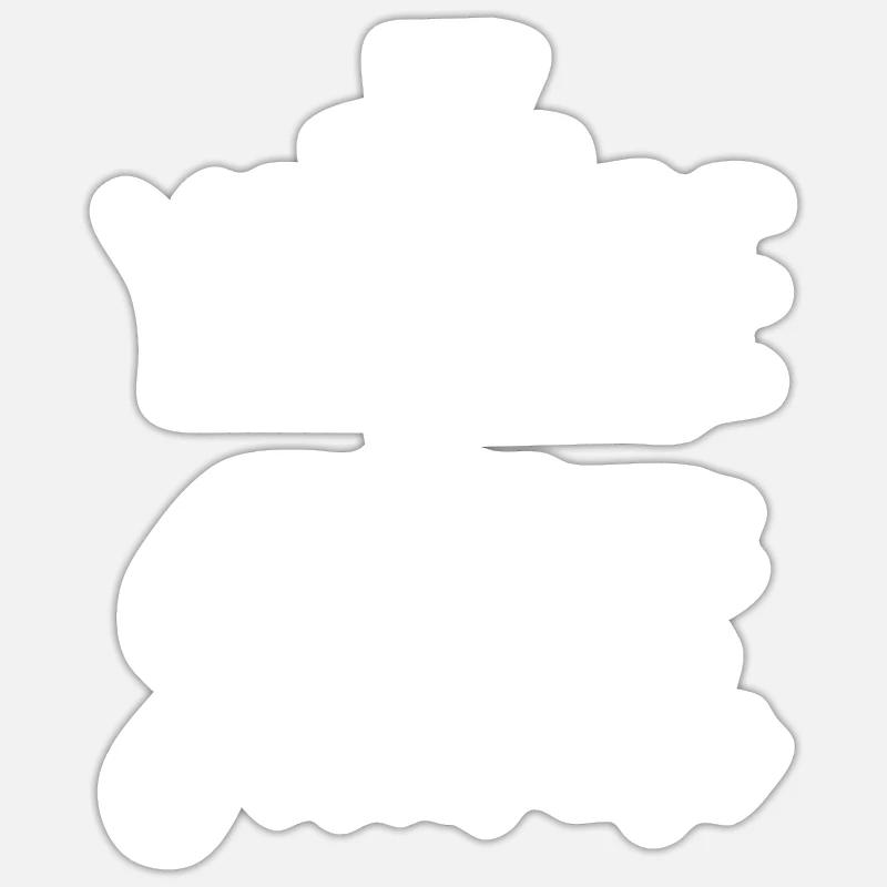 Sticker Größe S (10 x 10 cm) -
