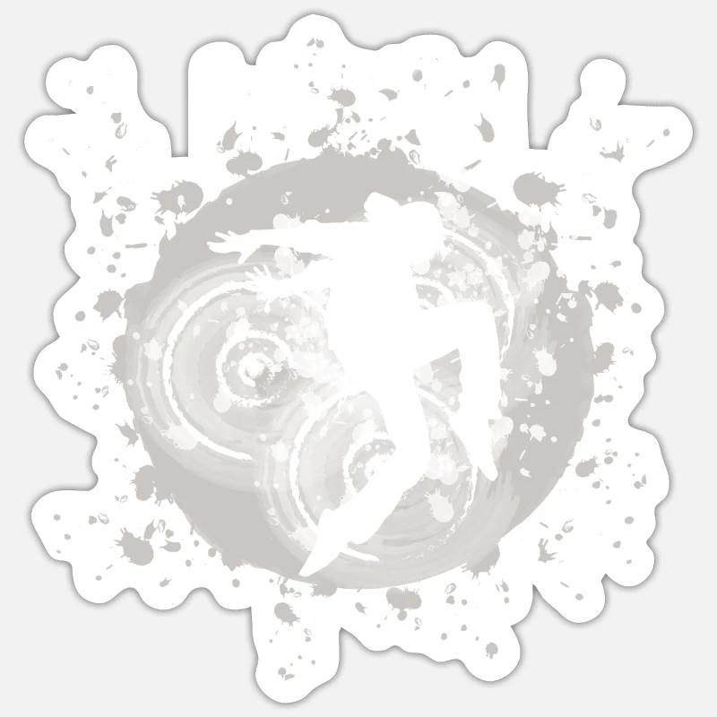 dancer Sticker size S (10 x 10 cm)