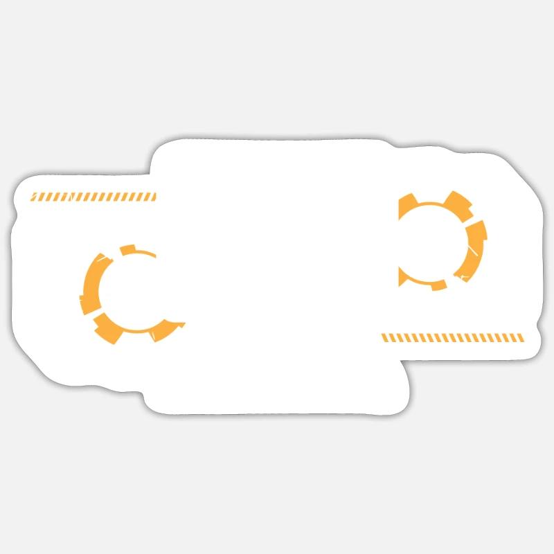 computer Sticker size S (10 x 10 cm)