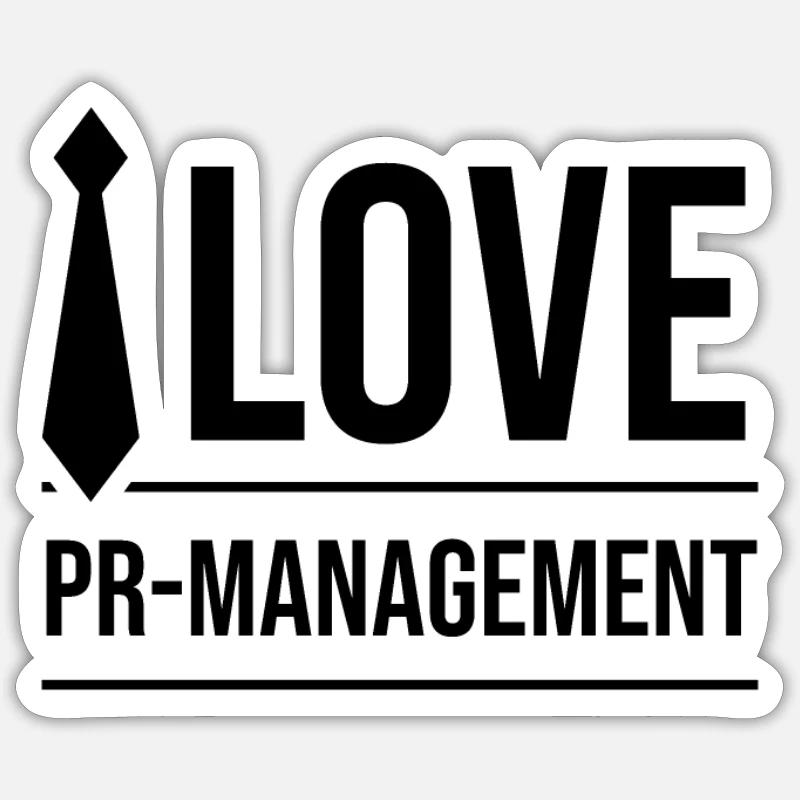 Responsable RP - Sticker taille S (10 x 10 cm) - blanc mat