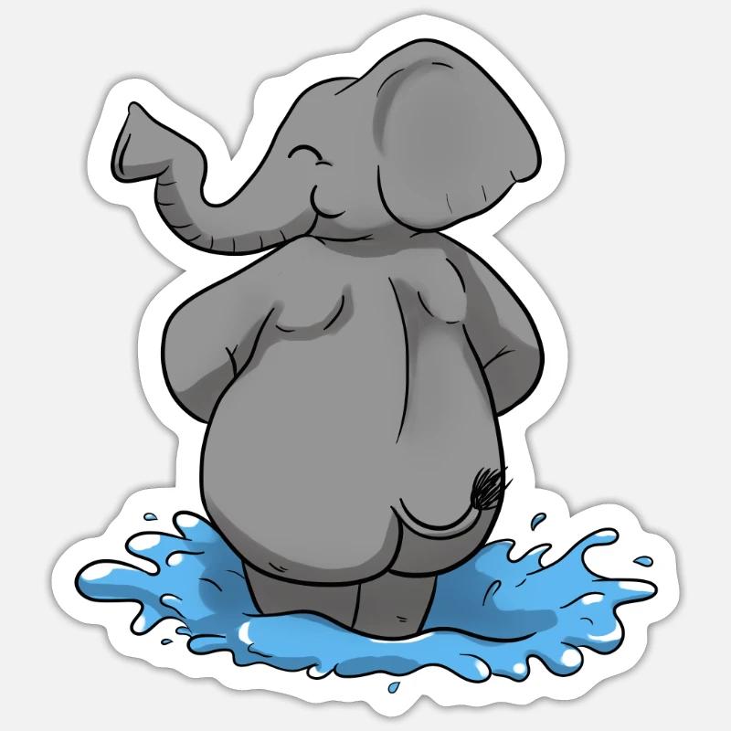 Sticker Größe S (10 x 10 cm) - 