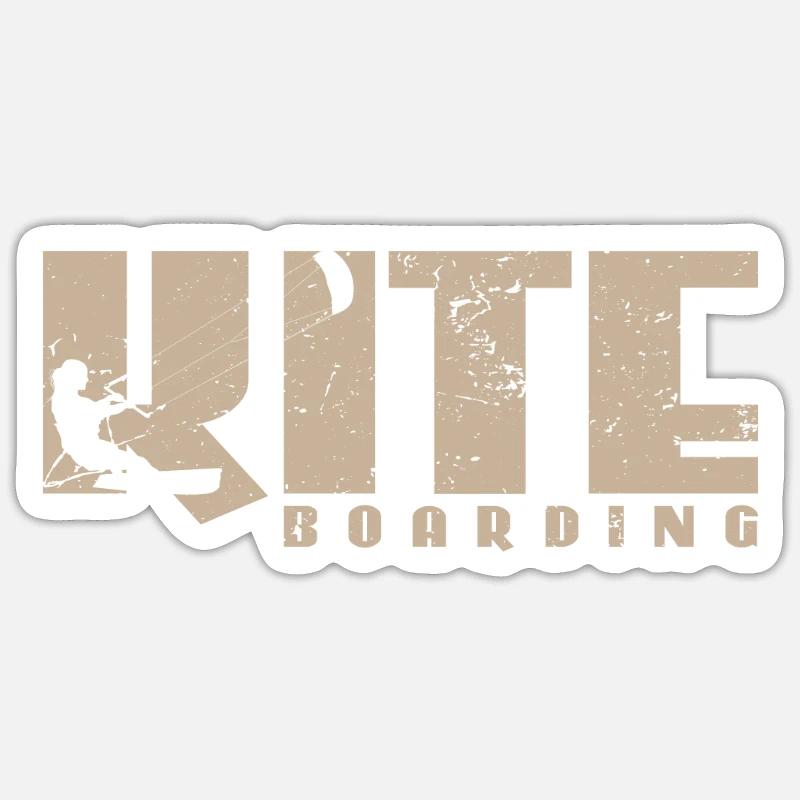 Planche de kite Sticker taille S (10 x 10 cm)