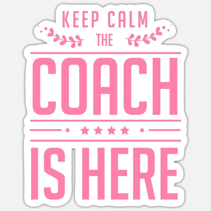 Coaching de vie Sticker taille S (10 x 10 cm)