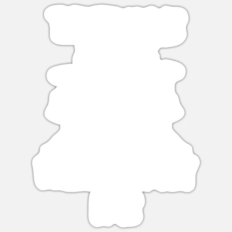 Drummer drums drummer - Sticker size S (10 x 10 cm) - white matte