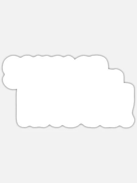 Ich glaube es hackt auf sächsisch Sachsen Sprüche - Sticker Größe S (10 x 10 cm) - Mattweiß