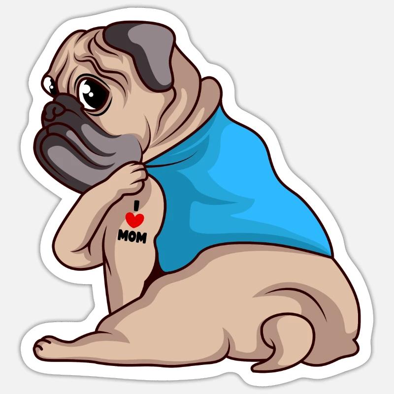 Sticker taille S (10 x 10 cm) - 