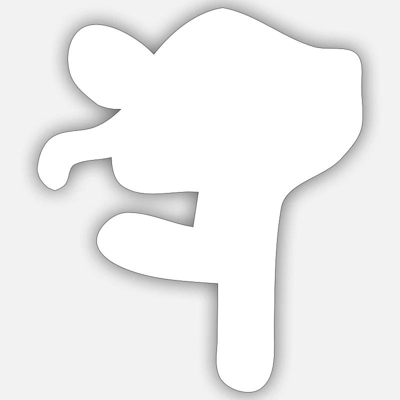 Sticker taille S (10 x 10 cm) - 