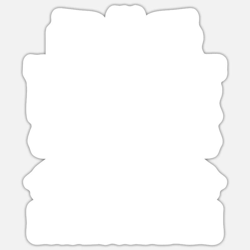 Psychiater Ich Behebe Dachschäden Dachdecker - Sticker Größe S (10 x 10 cm) - Mattweiß
