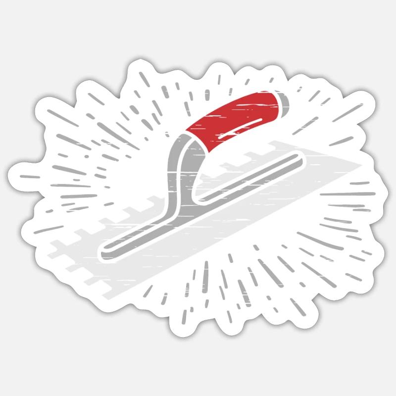 Handwerker Sticker Größe S (10 x 10 cm)