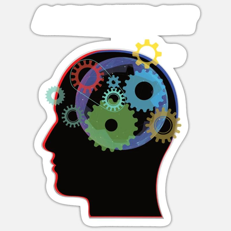 Programmeur Agile Mindset Scrum Master Sticker taille S (10 x 10 cm)