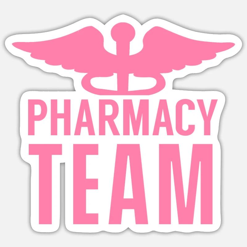 pharmacist - Sticker size S (10 x 10 cm) - white matte