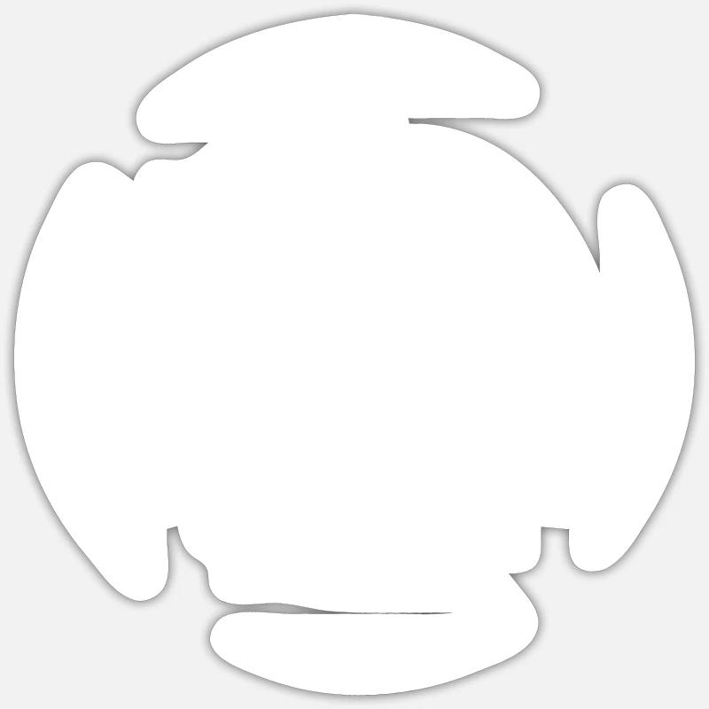 Model flight Sticker size S (10 x 10 cm)