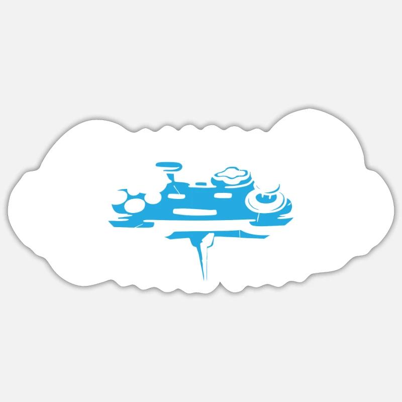 Sticker Größe S (10 x 10 cm) - 
