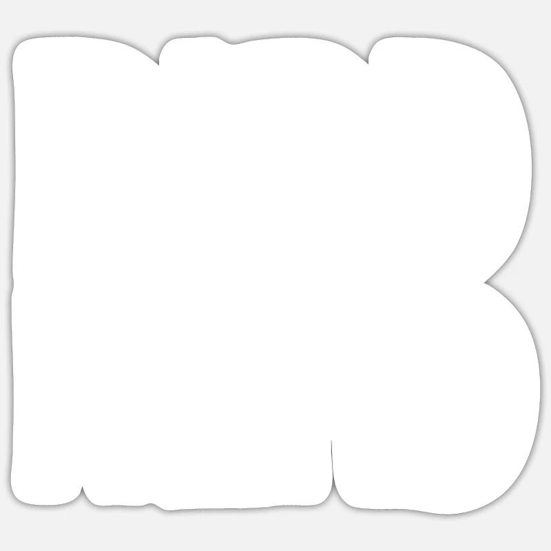 Bird nerd - Sticker size S (10 x 10 cm) - white matte