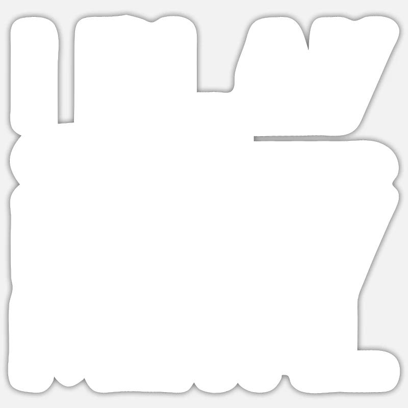 Sticker Größe S (10 x 10 cm) - 