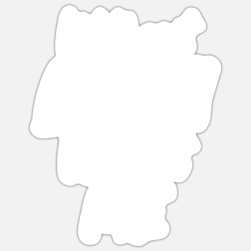 Leon - Sticker size S (10 x 10 cm) - white matte