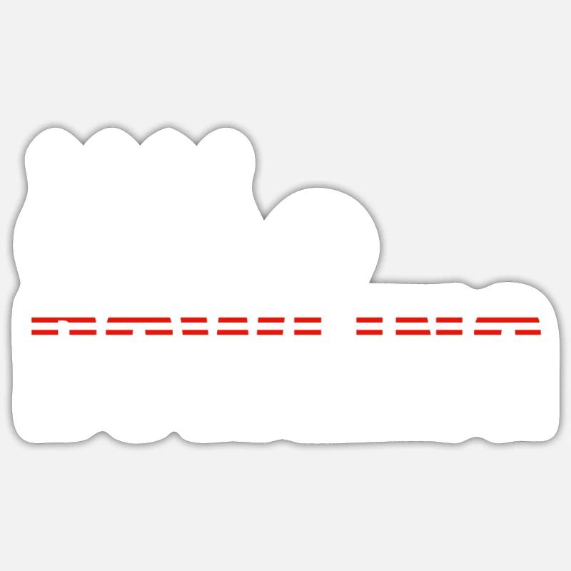 Bowling - Sticker taille S (10 x 10 cm) - blanc mat