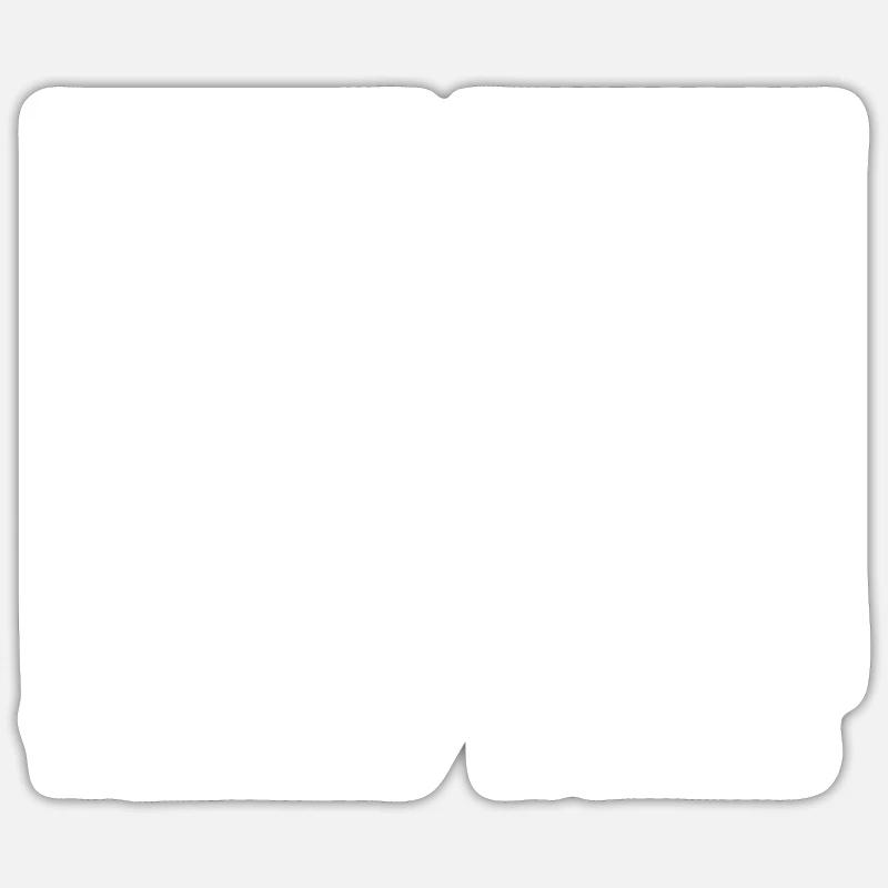 Donna da bocce giocatore bocce giocatore bocce - Sticker formato S (10 x 10 cm) - bianco opaco