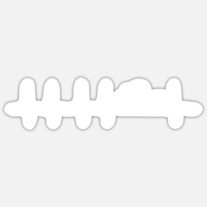 Attack With Kacke - Tracker Agriculture Sticker size S (10 x 10 cm)