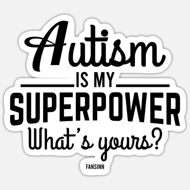 Autism especially developmental disorder Sticker size S (10 x 10 cm)
