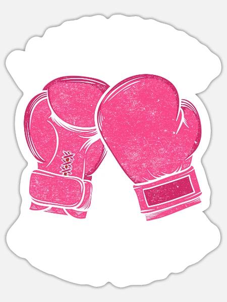 Muay Thai - Sticker size S (10 x 10 cm) - white matte