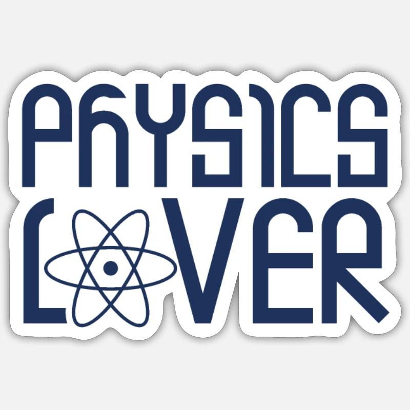 Physik Sticker Größe S (10 x 10 cm)