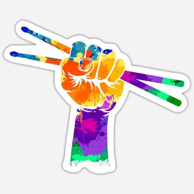 Sticker Größe S (10 x 10 cm) - 