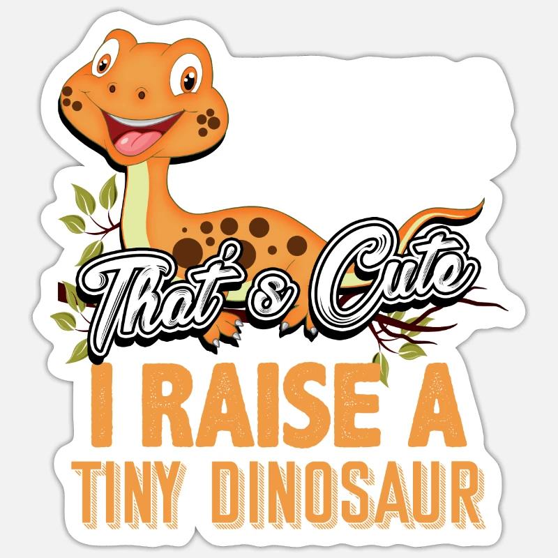 Gecko Eidechse - Sticker Größe S (10 x 10 cm) - Mattweiß