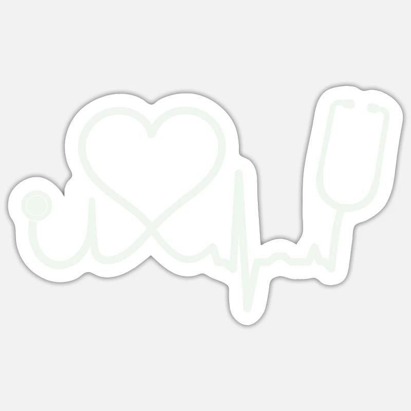 Krankenschwester Sticker Größe S (10 x 10 cm)