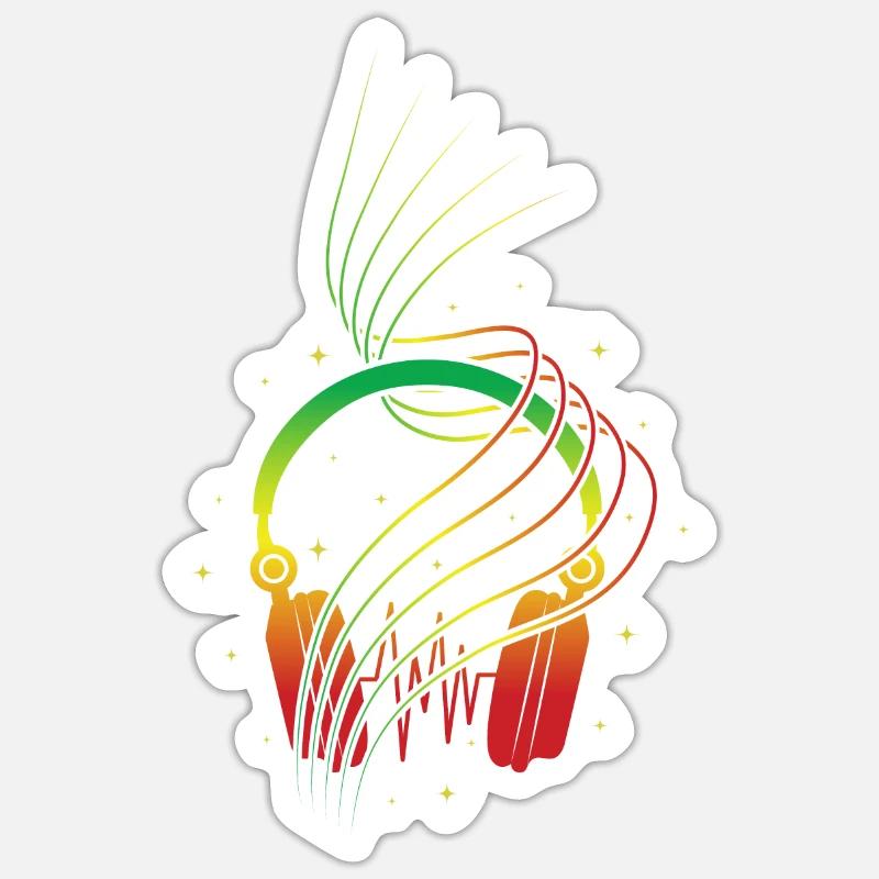 Reggae Sticker size S (10 x 10 cm)