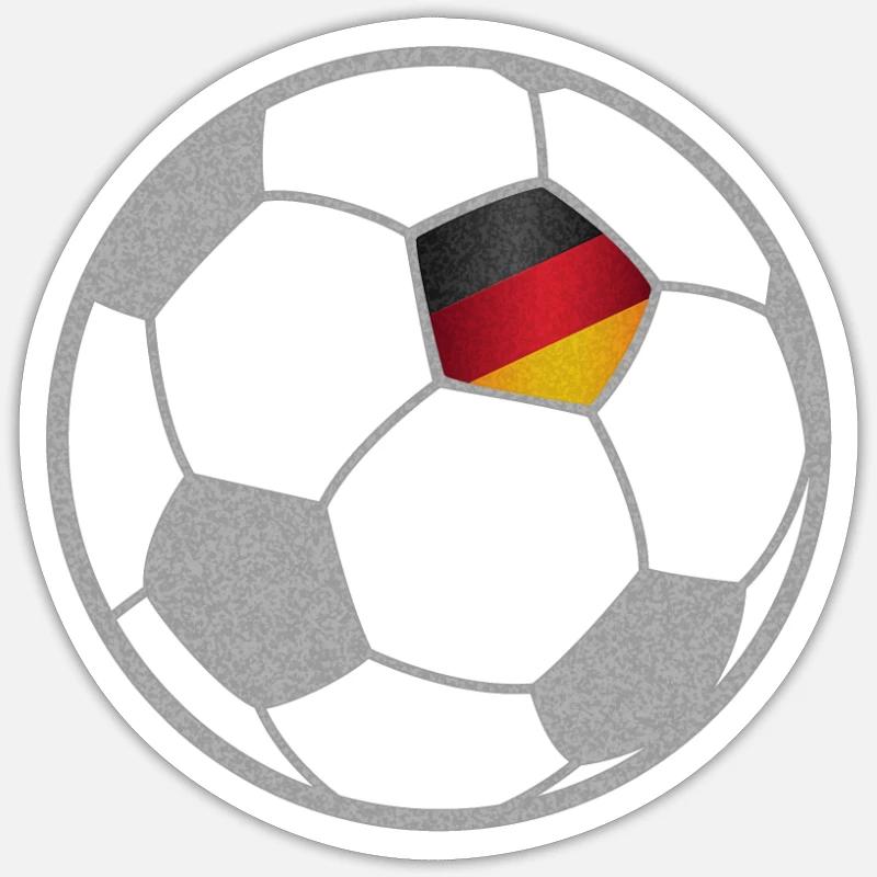 Germany - Sticker size S (10 x 10 cm) - white matte
