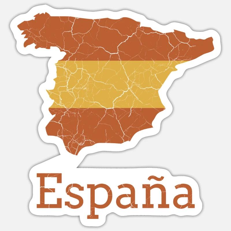 Spain Sticker size S (10 x 10 cm)