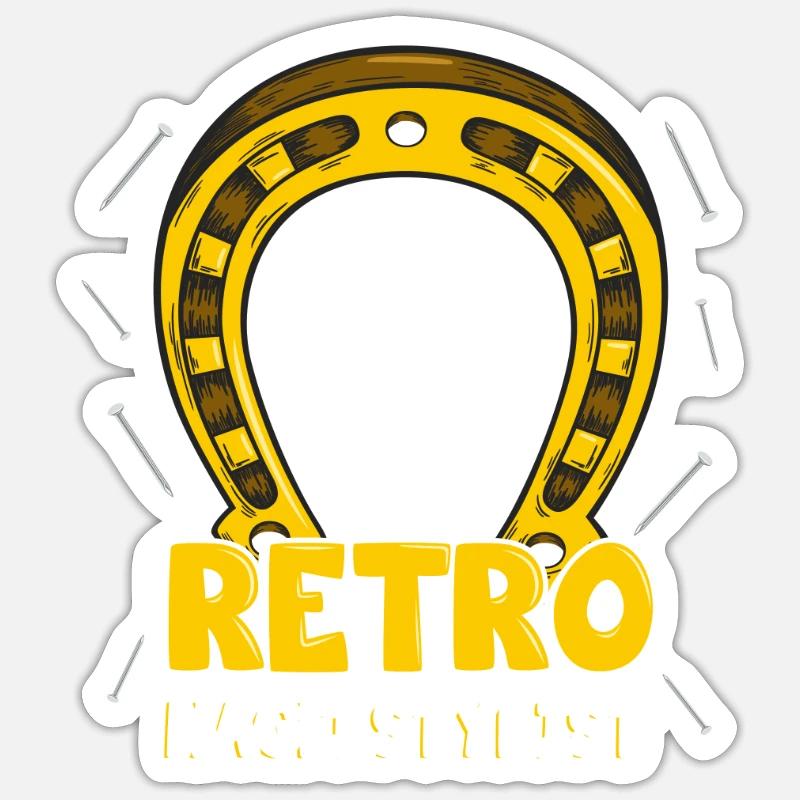 Maréchal ferrant maréchal ferrant Sticker taille S (10 x 10 cm)