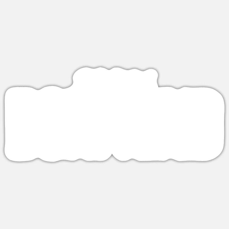 Landleben Dorf Geschenkidee Sticker Größe S (10 x 10 cm)