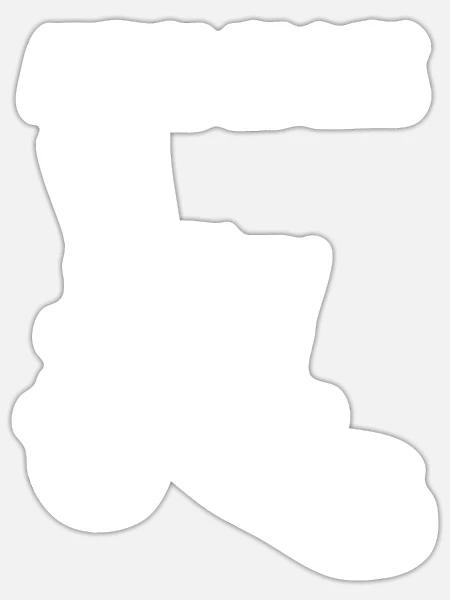 Alman cooles Geschenk für Deutsche - Sticker Größe S (10 x 10 cm) - Mattweiß