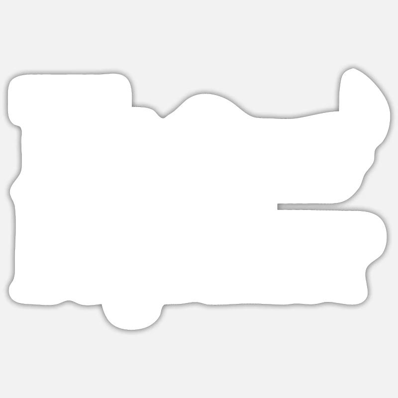 dachshund - Sticker size S (10 x 10 cm) - white matte